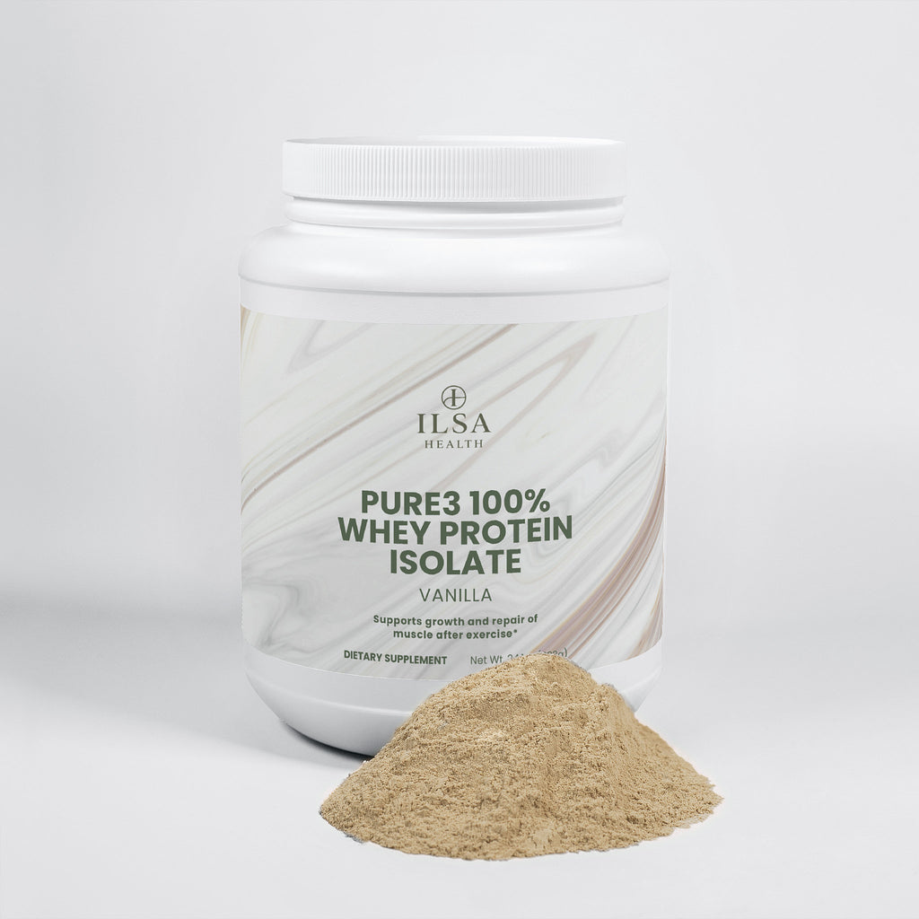 Pure3 100% Whey Protein Isolate (Vanilla)
