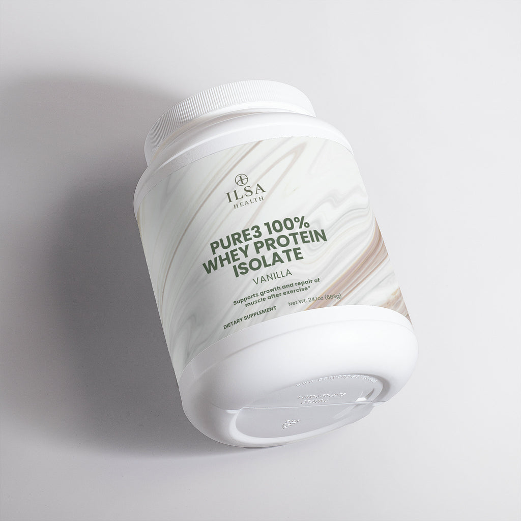 Pure3 100% Whey Protein Isolate (Vanilla)