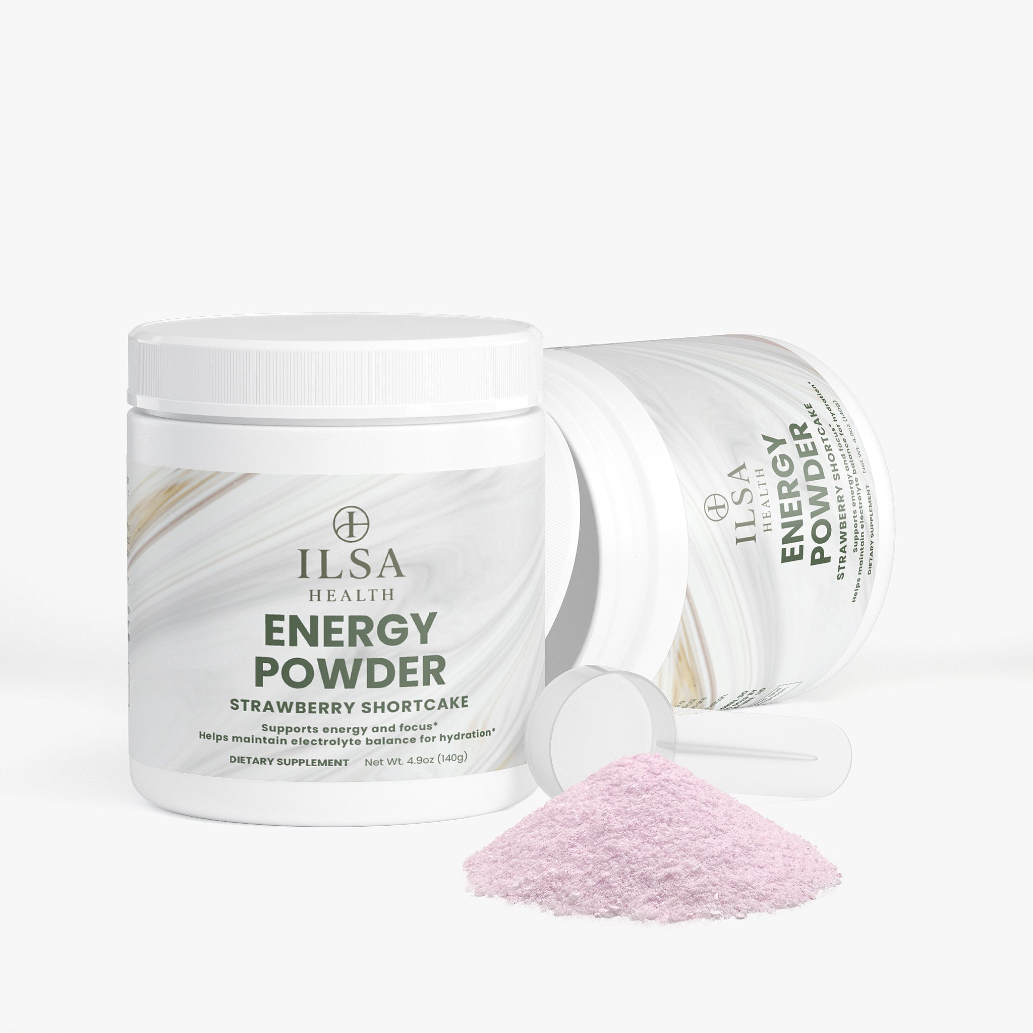 Energy Powder (Strawberry Shortcake)