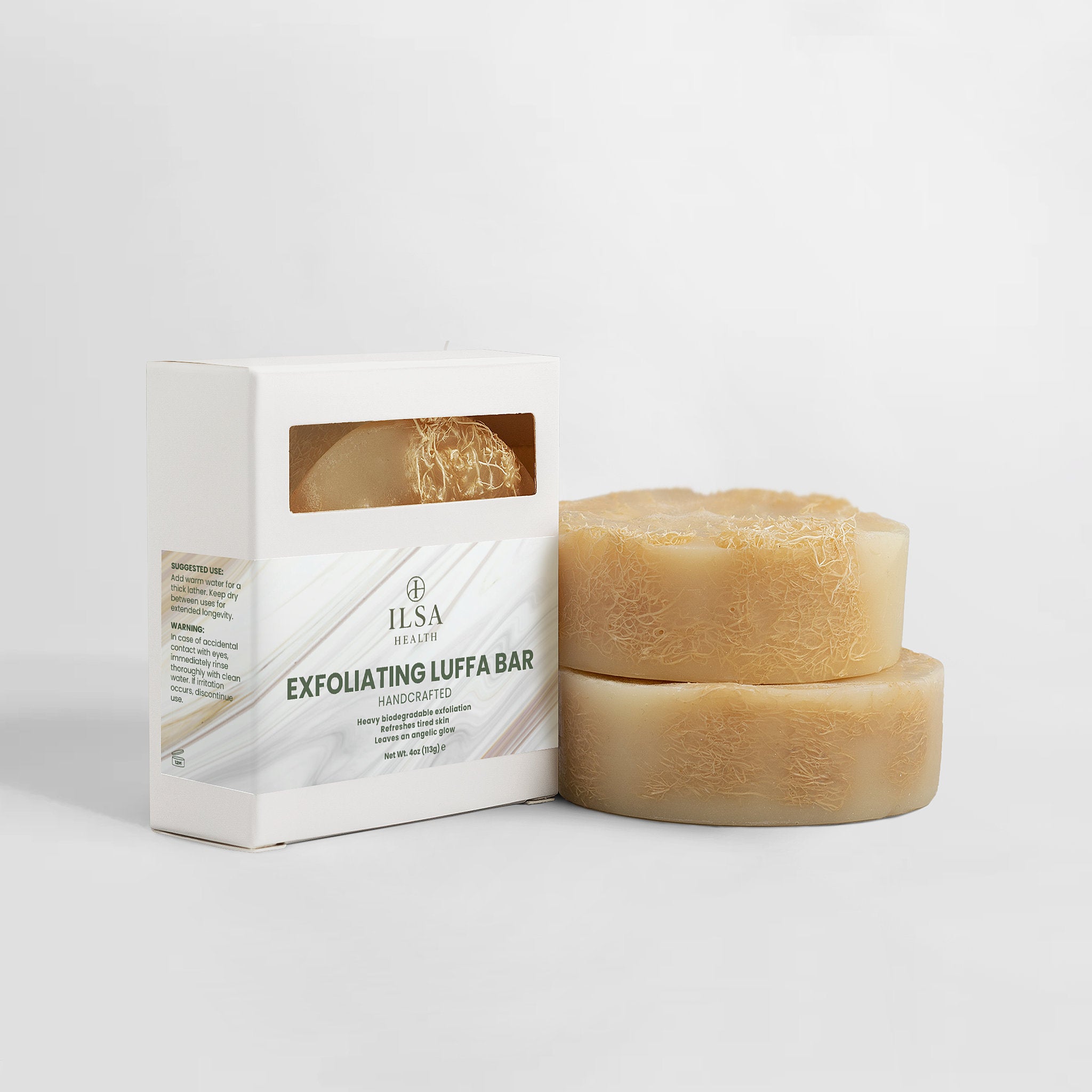 Exfoliating Luffa Bar