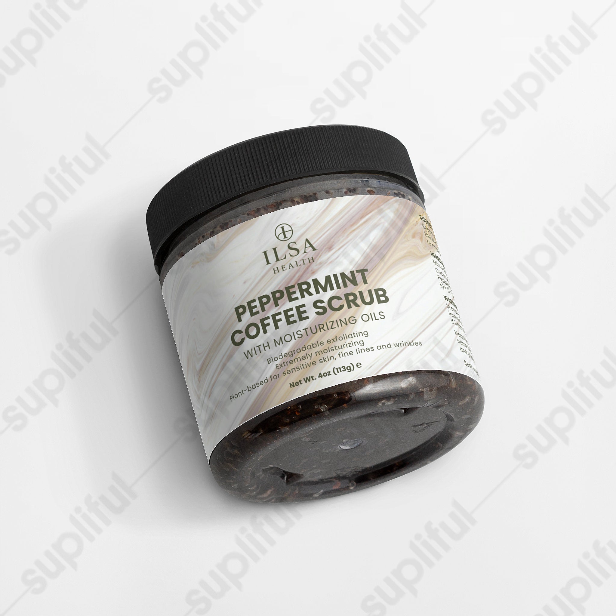 Peppermint Coffee Scrub