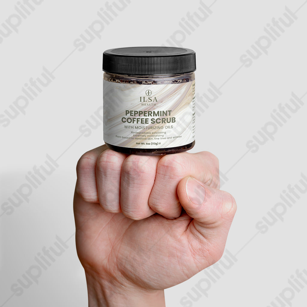 Peppermint Coffee Scrub