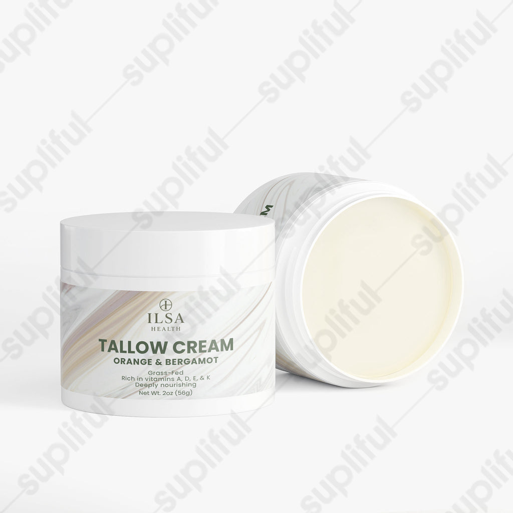 Tallow Cream Orange & Bergamot