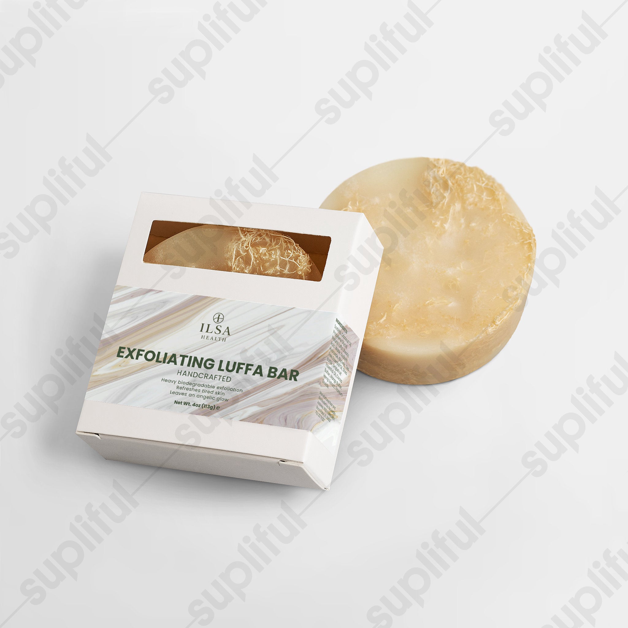 Exfoliating Luffa Bar