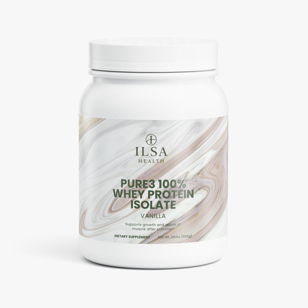 Pure3 100% Whey Protein Isolate (Vanilla)