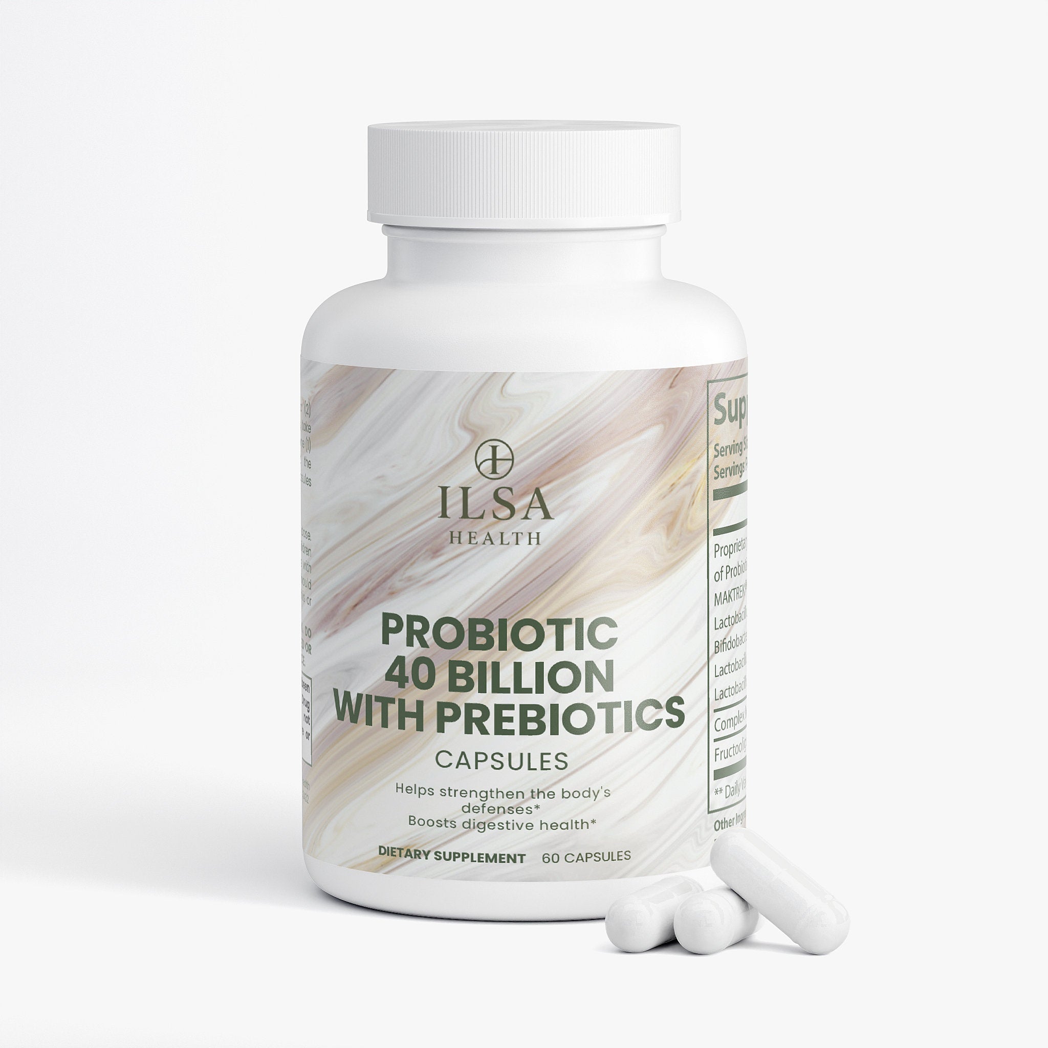 Probiotic 40 Billion with Prebiotics