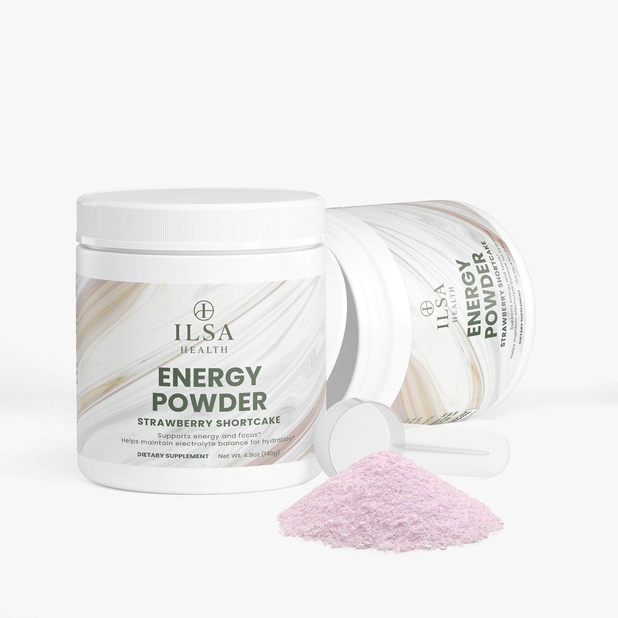 Energy Powder (Strawberry Shortcake)