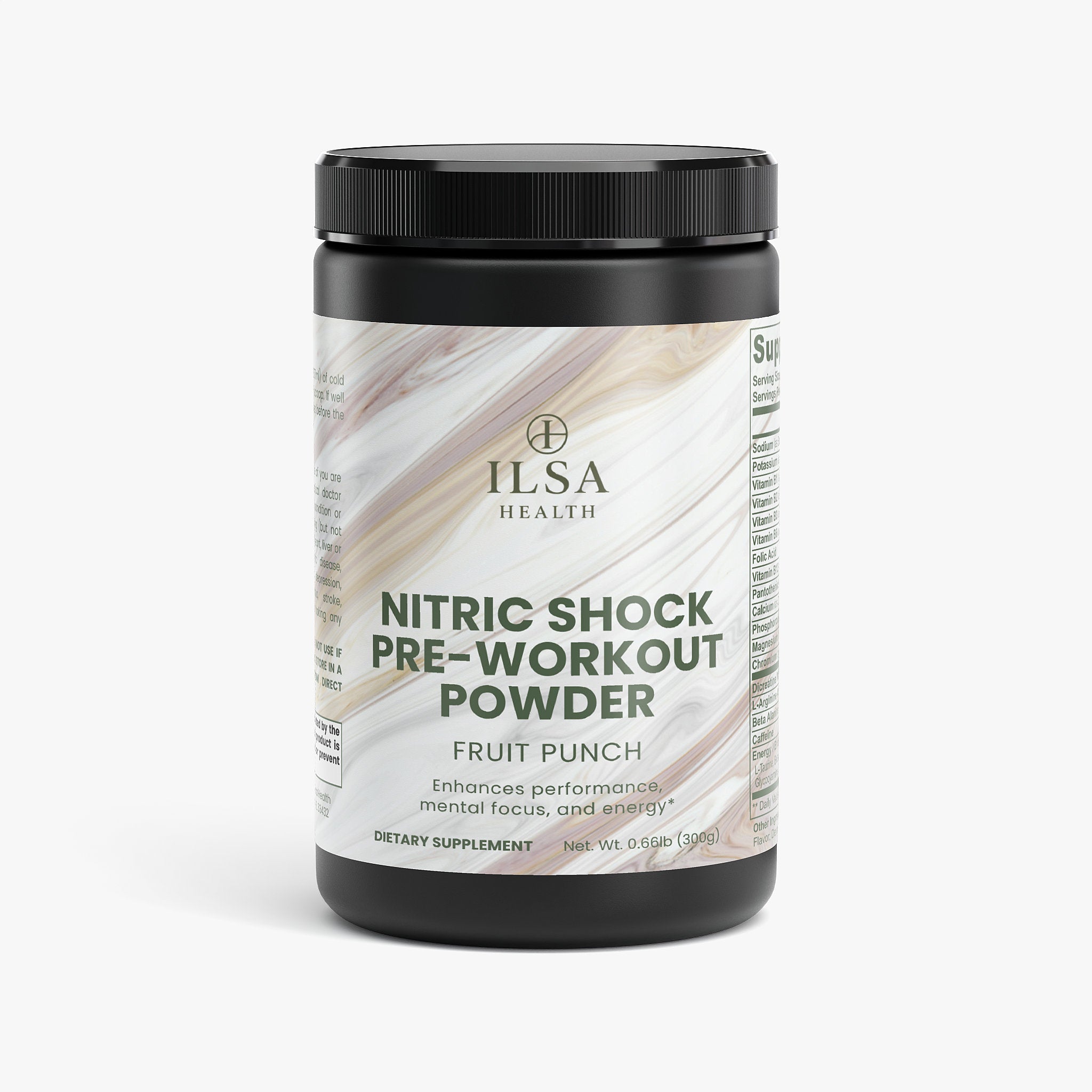 Nitric Shock Pre-Workout Powder (Fruit Punch)