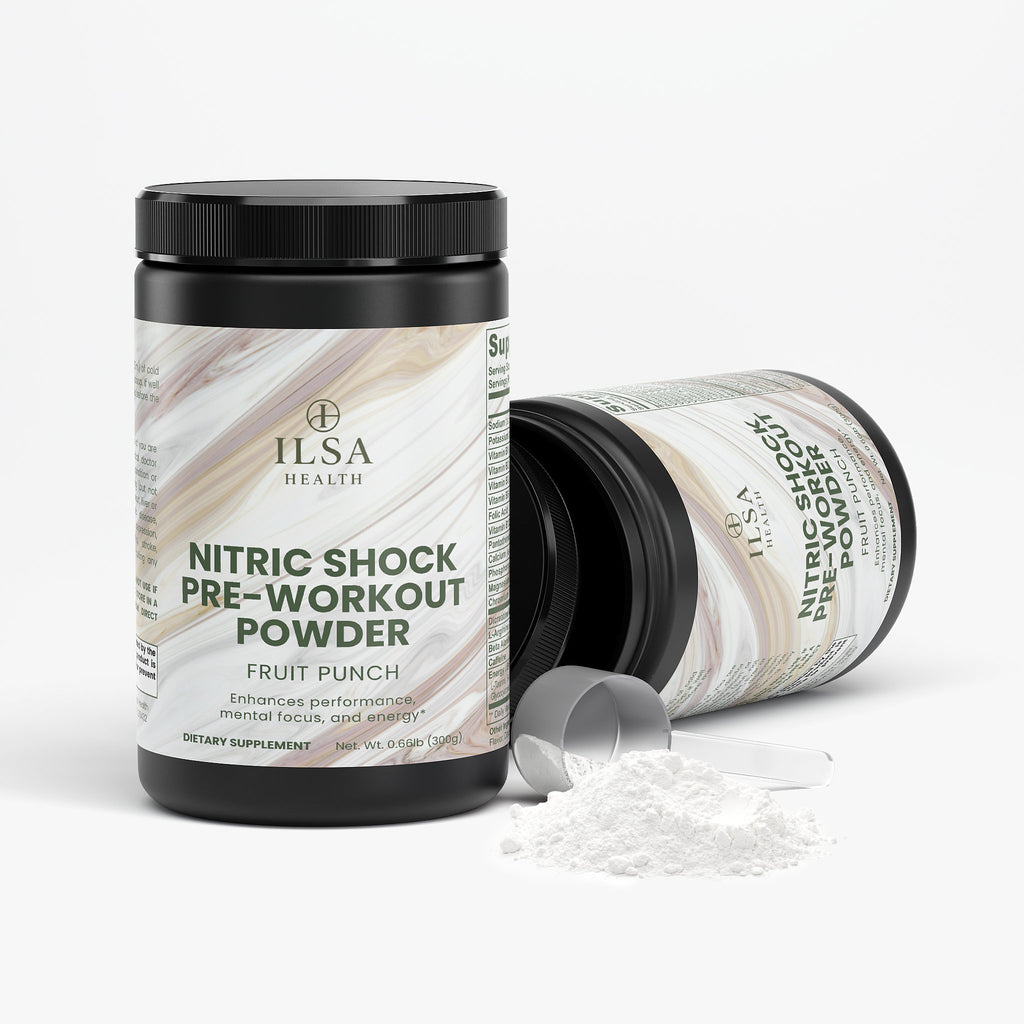 Nitric Shock Pre-Workout Powder (Fruit Punch)