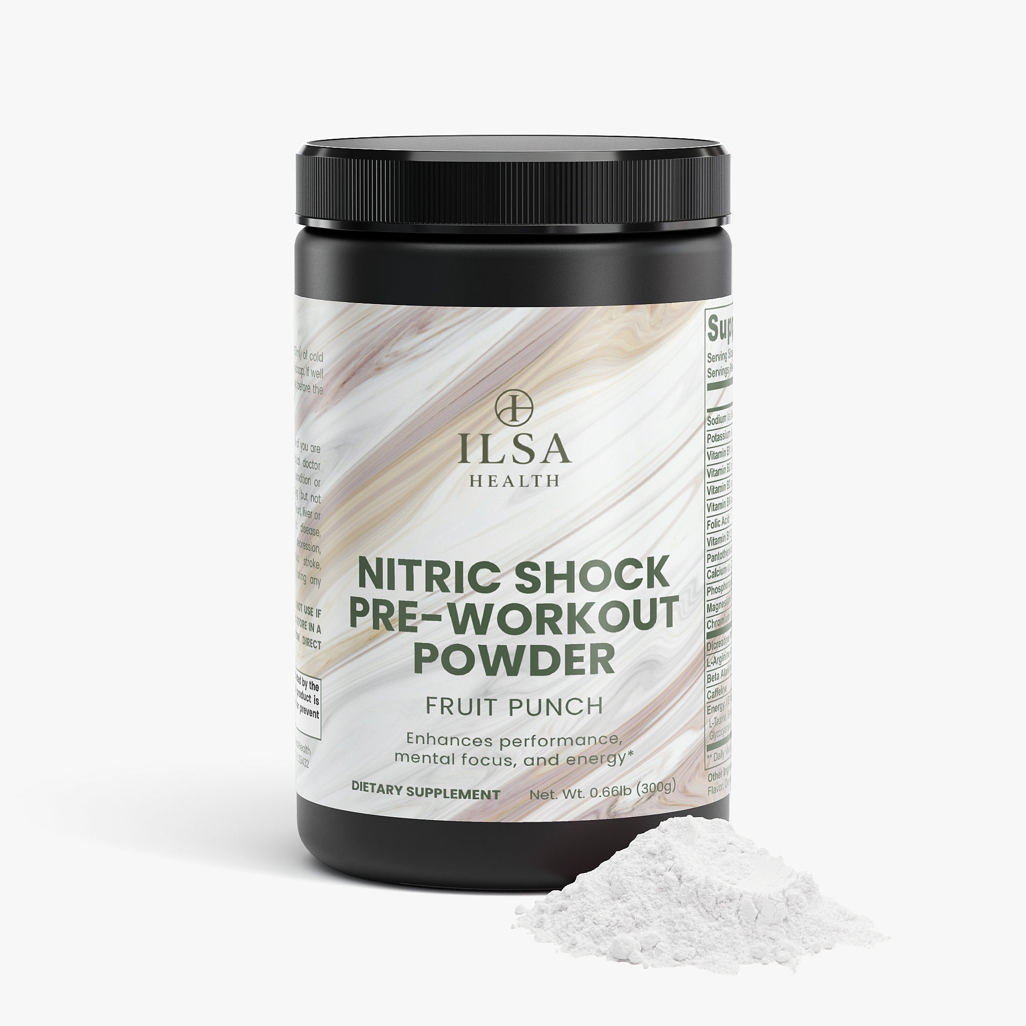 Nitric Shock Pre-Workout Powder (Fruit Punch)