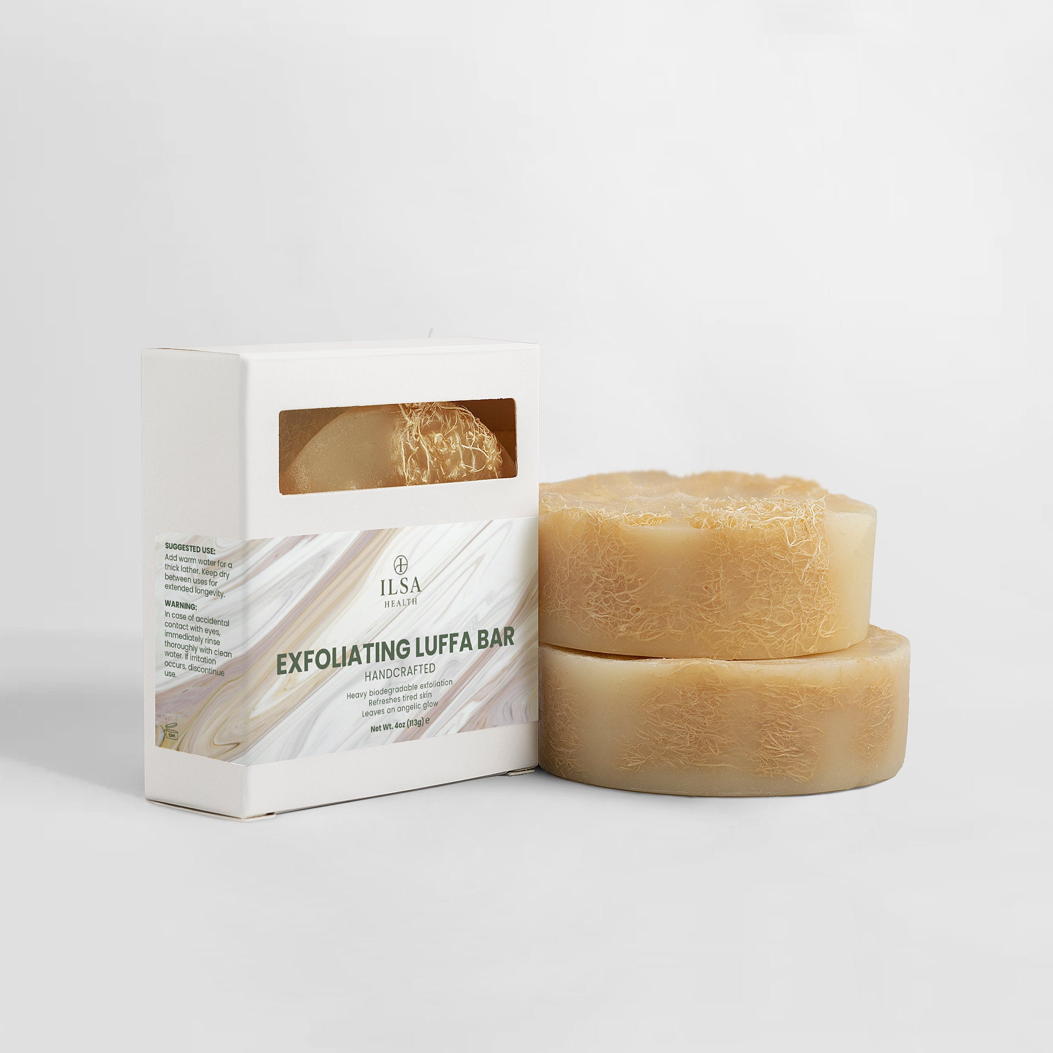 Exfoliating Luffa Bar