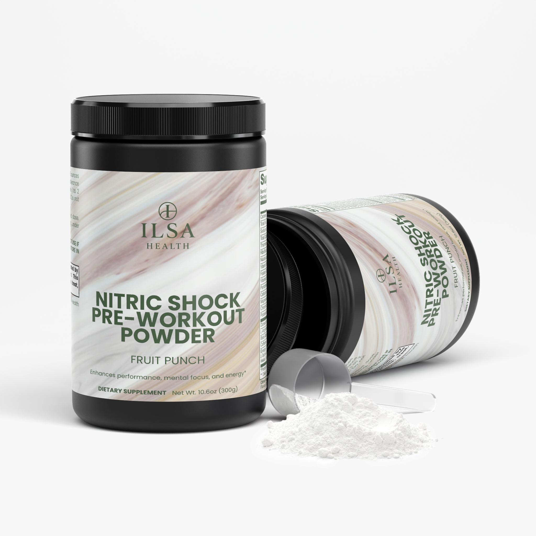 Nitric Shock Pre-Workout Powder (Fruit Punch)